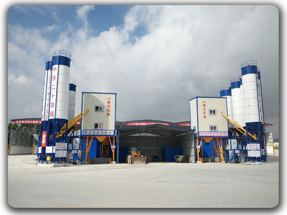 China 120m3 / h Betonmischanlage Hersteller, Lieferant
