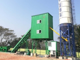 China Batching Plant Concrete HZS90 with JS1500 Concrete Mixing Manufacturer,Supplier