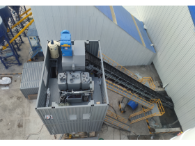 China Container Type Concrete Batch Plant HZS120 JS2000 For RMC Manufacturer,Supplier